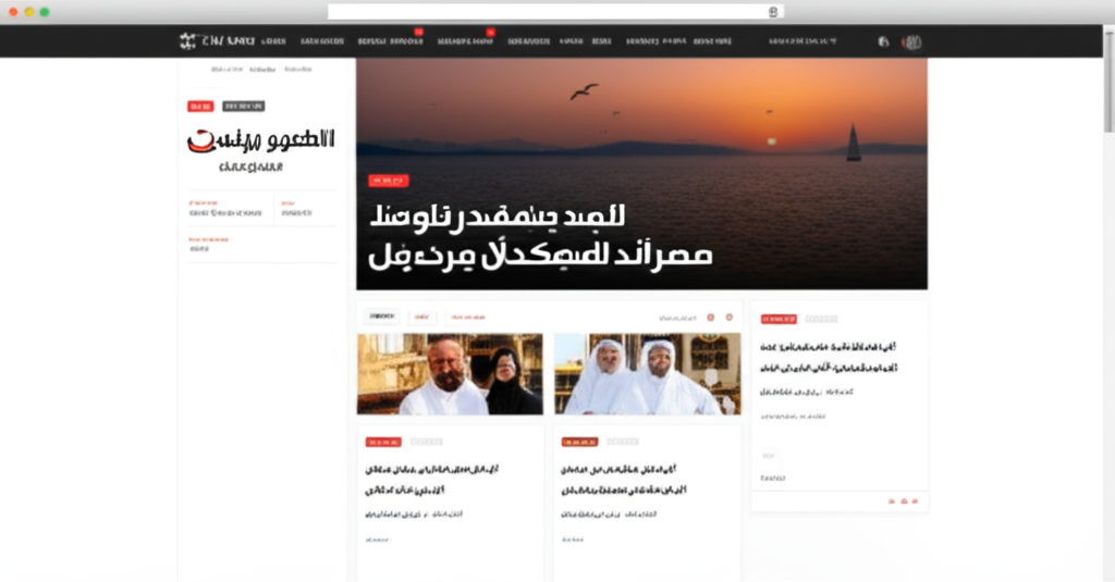 تصميم جريدة إلكترونية احترافية